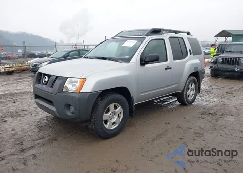 2007 Nissan Xterra S z USA, uszkodzony, nr VIN 5N1AN08W07C528396